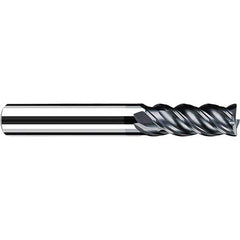 Fraisa - 3/8" Diam 4 Flute Solid Carbide 0.03" Corner Radius End Mill - USA Tool & Supply