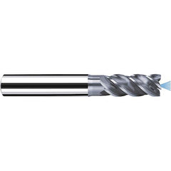 Fraisa - 1/2" Diam 4 Flute Solid Carbide 0.008" Corner Radius End Mill - USA Tool & Supply