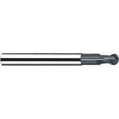 Fraisa - 1/2" Diam, 1/2" LOC, 2 Flute Solid Carbide Ball End Mill - USA Tool & Supply