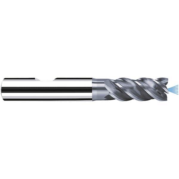 Fraisa - 6mm Diam 4 Flute Solid Carbide 0.1mm Corner Radius End Mill - USA Tool & Supply