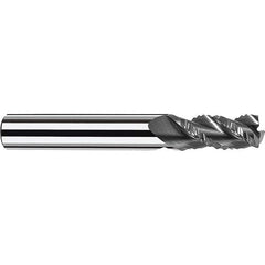 Fraisa - 5/8" Diam, 1-1/4" LOC, 3 Flute Solid Carbide Roughing Square End Mill - USA Tool & Supply