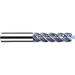 Fraisa - 1/2" Diam 4 Flute Solid Carbide 0.008" Corner Radius End Mill - USA Tool & Supply