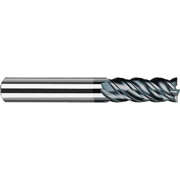 Fraisa - 3/4" Diam 4 Flute Solid Carbide 0.06" Corner Radius End Mill - USA Tool & Supply