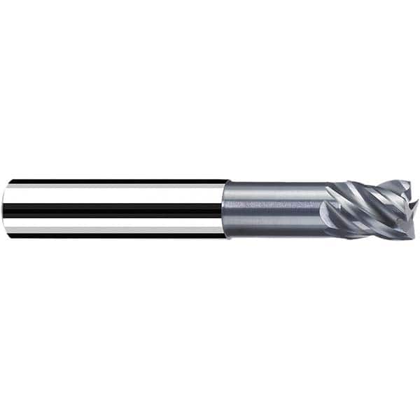 Fraisa - 4mm, 5mm LOC, 57mm OAL, 4 Flute Solid Carbide Square End Mill - USA Tool & Supply
