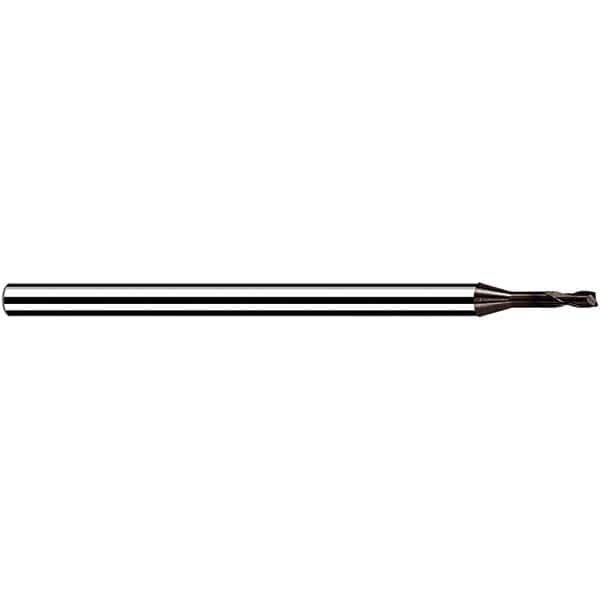 Fraisa - 0.7mm, 0.84mm LOC, 40mm OAL, 2 Flute Solid Carbide Square End Mill - USA Tool & Supply