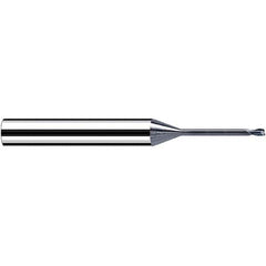 Fraisa - 0.2mm, 6mm LOC, 57mm OAL, 2 Flute Solid Carbide Square End Mill - USA Tool & Supply