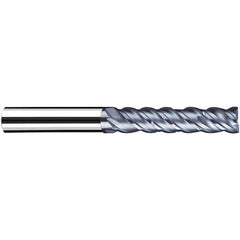 Fraisa - 3/8, 1-1/2" LOC, 3/8" Shank Diam, 3-1/2" OAL, 4 Flute Solid Carbide Square End Mill - USA Tool & Supply