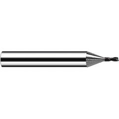 Fraisa - 5mm Diam 2 Flute Solid Carbide 0.2mm Corner Radius End Mill - USA Tool & Supply