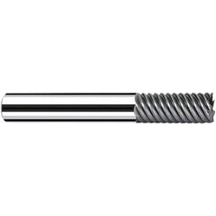 Fraisa - 8mm, 19mm LOC, 63mm OAL, 7 Flute Solid Carbide Square End Mill - USA Tool & Supply