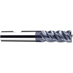 Fraisa - 5mm, 10mm LOC, 57mm OAL, 4 Flute Solid Carbide Square End Mill - USA Tool & Supply