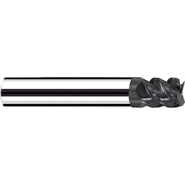 Fraisa - 5/8, 3/4" LOC, 5/8" Shank Diam, 3-1/2" OAL, 4 Flute Solid Carbide Square End Mill - USA Tool & Supply