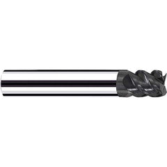 Fraisa - 5/8, 3/4" LOC, 5/8" Shank Diam, 3-1/2" OAL, 4 Flute Solid Carbide Square End Mill - USA Tool & Supply