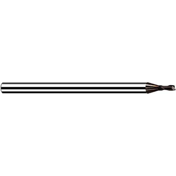 Fraisa - 1.5mm, 1.8mm LOC, 50mm OAL, 2 Flute Solid Carbide Square End Mill - USA Tool & Supply