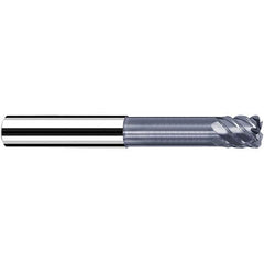 Fraisa - 8mm Diam 4 Flute Solid Carbide 1mm Corner Radius End Mill - USA Tool & Supply