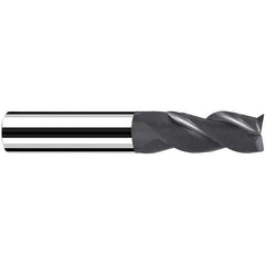 Fraisa - 2mm Diam 3 Flute Solid Carbide 0.15mm Corner Radius End Mill - USA Tool & Supply