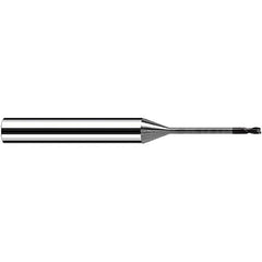 Fraisa - 1mm Diam 2 Flute Solid Carbide 0.05mm Corner Radius End Mill - USA Tool & Supply