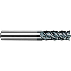 Fraisa - 3/8, 15/16" LOC, 3/8" Shank Diam, 2-3/4" OAL, 4 Flute Solid Carbide Square End Mill - USA Tool & Supply