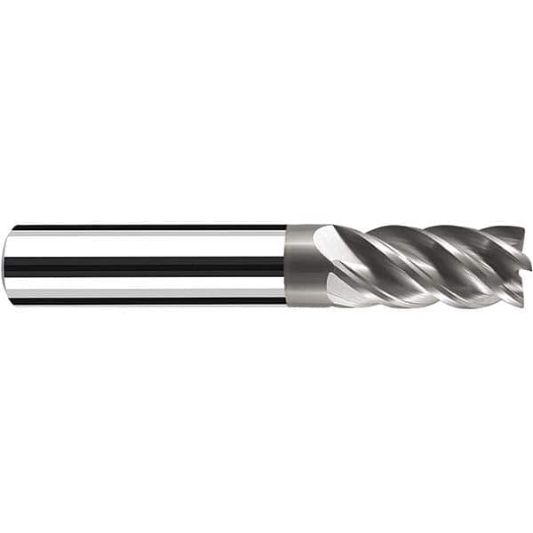 Fraisa - 3/4, 1-3/8" LOC, 3/4" Shank Diam, 4" OAL, 5 Flute Solid Carbide Square End Mill - USA Tool & Supply