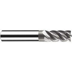 Fraisa - 5/8, 1-1/4" LOC, 5/8" Shank Diam, 3-1/2" OAL, 5 Flute Solid Carbide Square End Mill - USA Tool & Supply