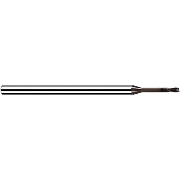 Fraisa - 3mm Diam 2 Flute Solid Carbide 0.2mm Corner Radius End Mill - USA Tool & Supply