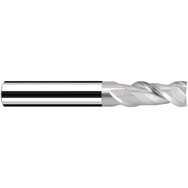 Fraisa - 3mm, 8mm LOC, 57mm OAL, 2 Flute Solid Carbide Square End Mill - USA Tool & Supply