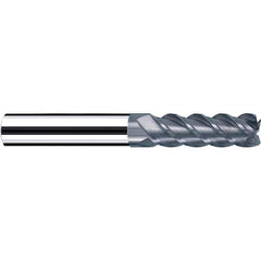 Fraisa - 25mm, 70mm LOC, 144mm OAL, 4 Flute Solid Carbide Square End Mill - USA Tool & Supply
