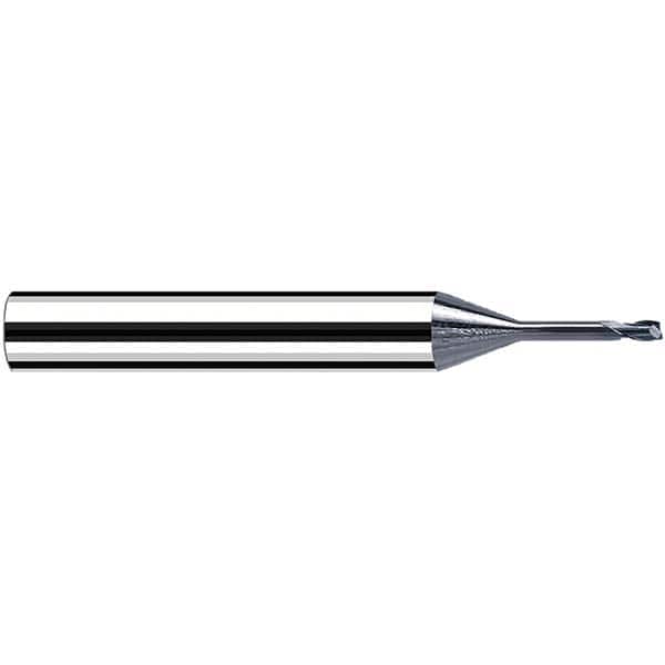 Fraisa - 3mm, 3mm LOC, 66mm OAL, 2 Flute Solid Carbide Square End Mill - USA Tool & Supply