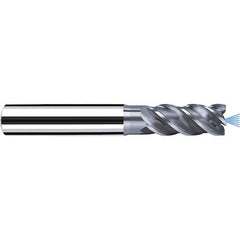 Fraisa - 1/2" Diam 4 Flute Solid Carbide 0.008" Corner Radius End Mill - USA Tool & Supply