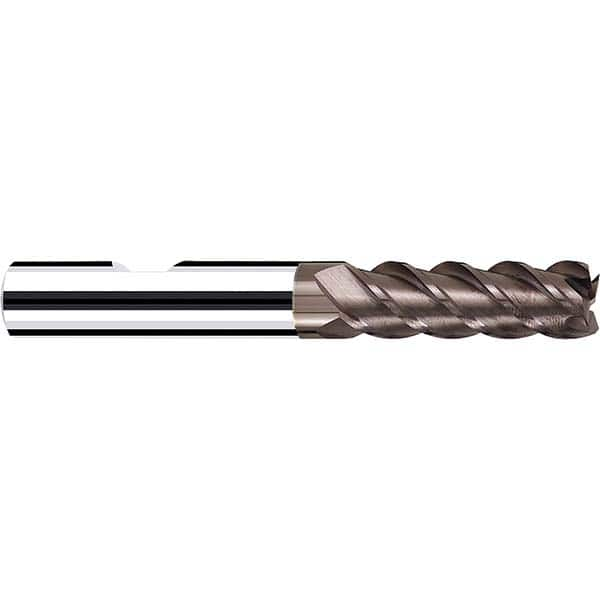 Fraisa - 1/2, 2" LOC, 1/2" Shank Diam, 4" OAL, 4 Flute Solid Carbide Square End Mill - USA Tool & Supply