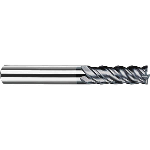 Fraisa - 5/8, 1-7/8" LOC, 5/8" Shank Diam, 4-1/4" OAL, 4 Flute Solid Carbide Square End Mill - USA Tool & Supply