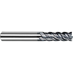 Fraisa - 5/8, 1-7/8" LOC, 5/8" Shank Diam, 4-1/4" OAL, 4 Flute Solid Carbide Square End Mill - USA Tool & Supply