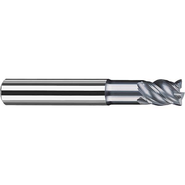 Fraisa - 3/4" Diam 4 Flute Solid Carbide 0.06" Corner Radius End Mill - USA Tool & Supply