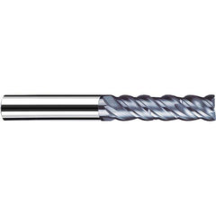 Fraisa - 1/4, 3/4" LOC, 1/4" Shank Diam, 2-1/2" OAL, 4 Flute Solid Carbide Square End Mill - USA Tool & Supply
