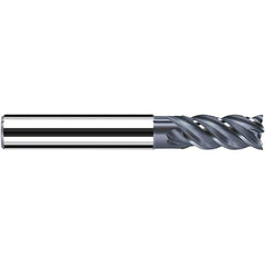 Fraisa - 1/2" Diam 4 Flute Solid Carbide 0.008" Corner Radius End Mill - USA Tool & Supply