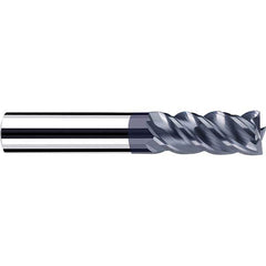 Fraisa - 3/16, 3/8" LOC, 1/4" Shank Diam, 2" OAL, 4 Flute Solid Carbide Square End Mill - USA Tool & Supply