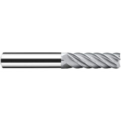 Fraisa - 6mm, 18mm LOC, 63mm OAL, 6 Flute Solid Carbide Square End Mill - USA Tool & Supply