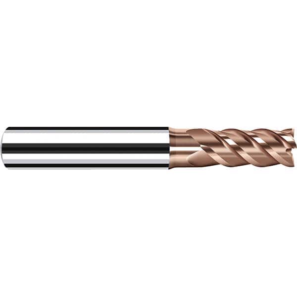 Fraisa - 1/8" Diam 4 Flute Solid Carbide 0.004" Corner Radius End Mill - USA Tool & Supply