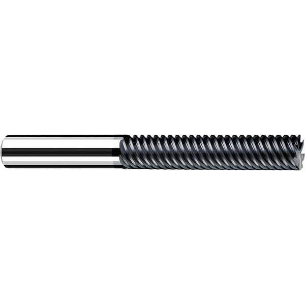 Fraisa - 5/8, 3-1/4" LOC, 5/8" Shank Diam, 5-3/4" OAL, 7 Flute Solid Carbide Square End Mill - USA Tool & Supply