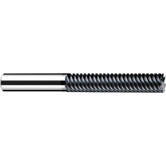 Fraisa - 1/4, 1-1/4" LOC, 1/4" Shank Diam, 3-1/2" OAL, 5 Flute Solid Carbide Square End Mill - USA Tool & Supply
