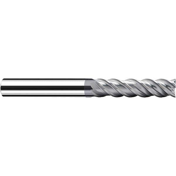 Fraisa - 3/8, 1-1/2" LOC, 3/8" Shank Diam, 3-1/2" OAL, 4 Flute Solid Carbide Square End Mill - USA Tool & Supply