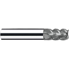 Fraisa - 5/8, 3/4" LOC, 5/8" Shank Diam, 3" OAL, 4 Flute Solid Carbide Square End Mill - USA Tool & Supply