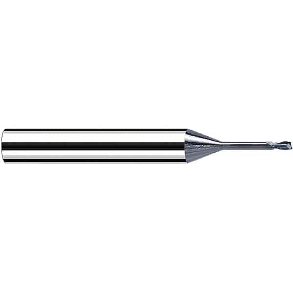 Fraisa - 1.5mm, 6mm LOC, 61mm OAL, 2 Flute Solid Carbide Square End Mill - USA Tool & Supply