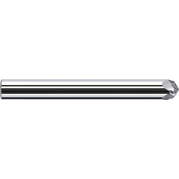 Fraisa - 4 Flute Solid Carbide Circle Segment Taper Form End Mill - USA Tool & Supply