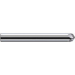Fraisa - 4 Flute Solid Carbide Circle Segment Taper Form End Mill - USA Tool & Supply