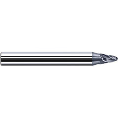 Fraisa - 17.5mm LOC 4 Flute Solid Carbide Circle Segment Taper Form End Mill - USA Tool & Supply
