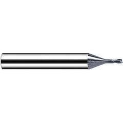 Fraisa - 0.3mm, 6mm LOC, 57mm OAL, 2 Flute Solid Carbide Square End Mill - USA Tool & Supply