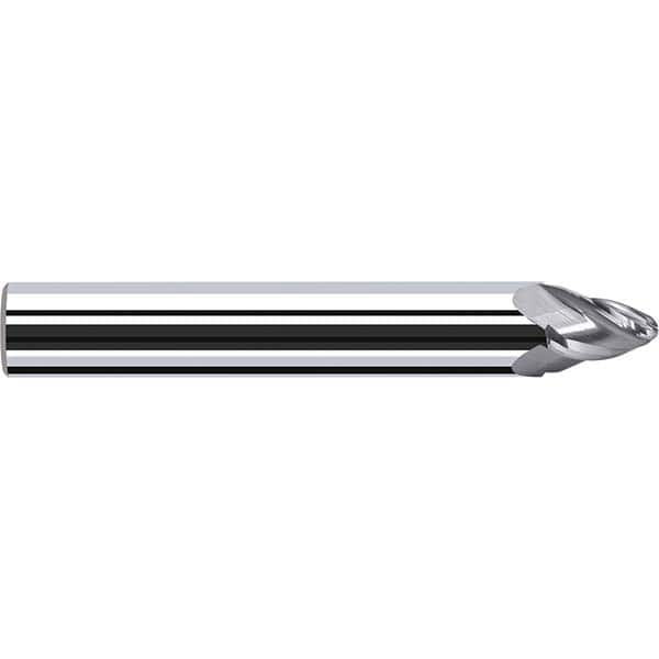 Fraisa - 4 Flute Solid Carbide Circle Segment Taper Form End Mill - USA Tool & Supply