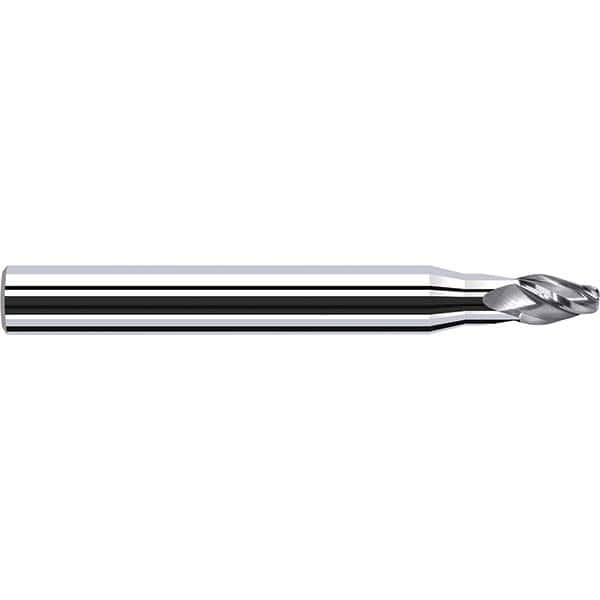 Fraisa - 20mm LOC 4 Flute Solid Carbide Circle Segment Taper Form End Mill - USA Tool & Supply