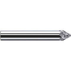 Fraisa - 6 Flute Solid Carbide Circle Segment Taper Form End Mill - USA Tool & Supply