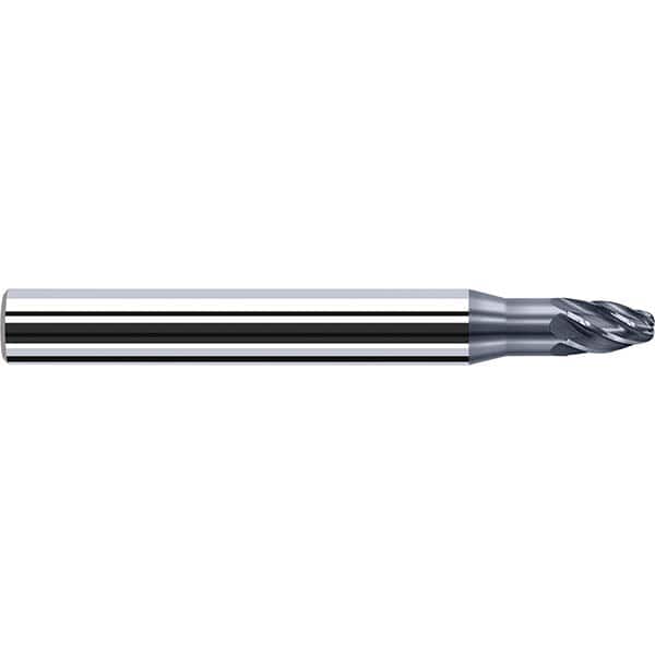 Fraisa - 20mm LOC 6 Flute Solid Carbide Circle Segment Taper Form End Mill - USA Tool & Supply